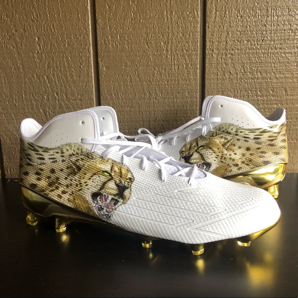 Adidas Adizero 5Star 5.0 Uncaged Cheetah Cleats 17